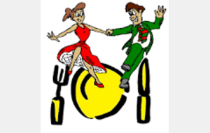 Repas de fin d'année le midi à Versaugues